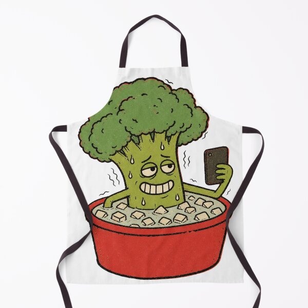 Item preview, Cold Plunge Broccoli – Wellness Humor designed and sold by Spenceless Designz.