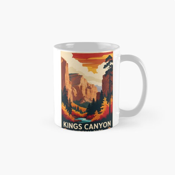 Item preview, Kings Canyon National Park Autumn USA Vintage Travel Tourism designed and sold by TravelersGems.