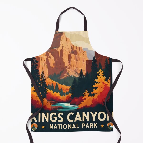 Item preview, Kings Canyon National Park Autumn USA Vintage Travel Tourism designed and sold by TravelersGems.