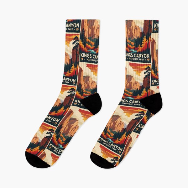 Item preview, Kings Canyon National Park Autumn USA Vintage Travel Tourism designed and sold by TravelersGems.