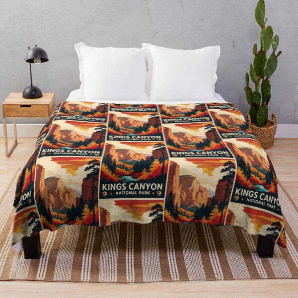 Item preview, Kings Canyon National Park Autumn USA Vintage Travel Tourism designed and sold by TravelersGems.
