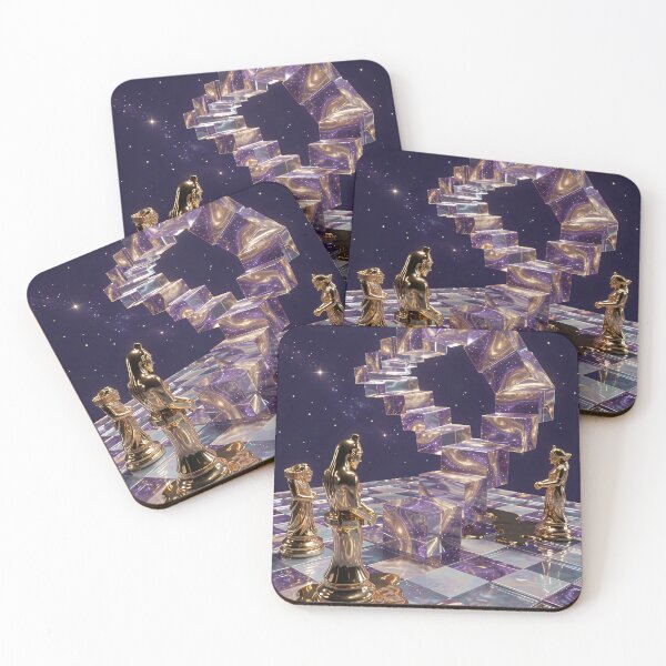 Item preview, Cosmic chess in stardust designed and sold by VoidVeilStudio.