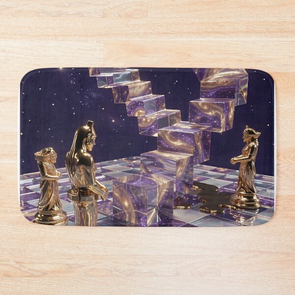 Item preview, Cosmic chess in stardust designed and sold by VoidVeilStudio.