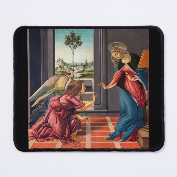 Item preview, Cestello Annunciation Angel Gabriel and Mary designed and sold by artofuniverse.