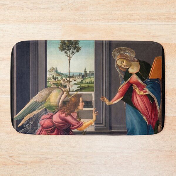 Item preview, Cestello Annunciation Angel Gabriel and Mary designed and sold by artofuniverse.