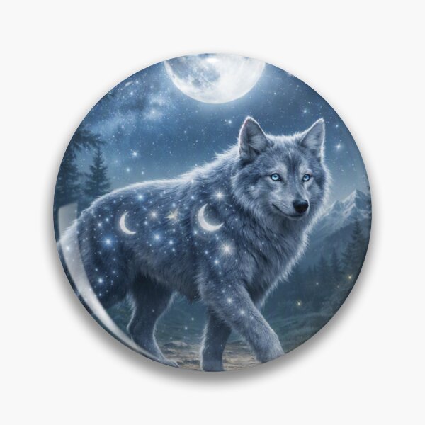Artikelvorschau, Celestial Wolf – Guardian of the Moonlit Forest entworfen und verkauft von ANNART1602.