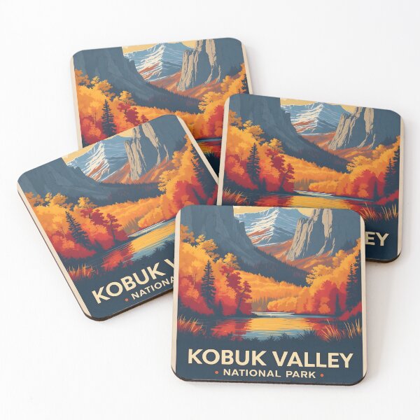 Item preview, Kobuk Valley National Park Autumn USA Vintage Travel Tourism designed and sold by TravelersGems.