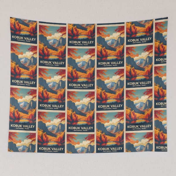 Item preview, Kobuk Valley National Park Autumn USA Vintage Travel Tourism designed and sold by TravelersGems.
