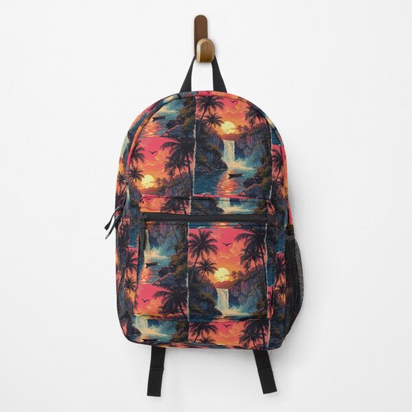 Item preview, Sunset waterfall designed and sold by The King's general goods.