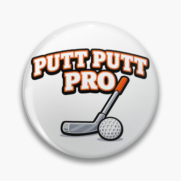 Item preview, Putt Putt Pro - Mini Golf Design designed and sold by EastEndTownie.