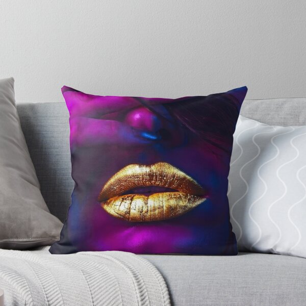 Item preview, Neon Gold Dream - Cyberpunk Portrait Art designed and sold by abanoubnabil.