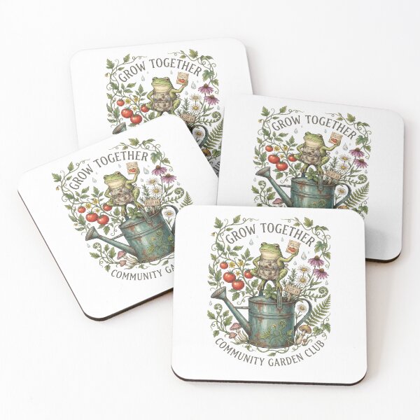 Item preview, Grow Together Community Garden Frog designed and sold by Roy & Tiffany.