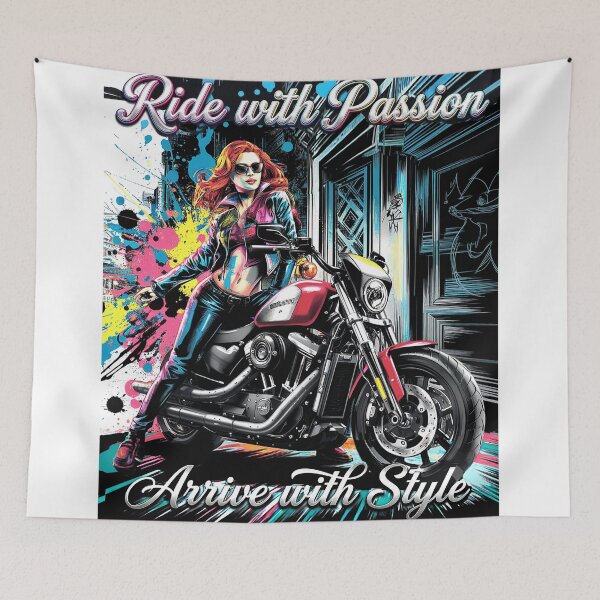 Item preview, Ride with Passion - Arrive with Style designed and sold by Concept-Hub.