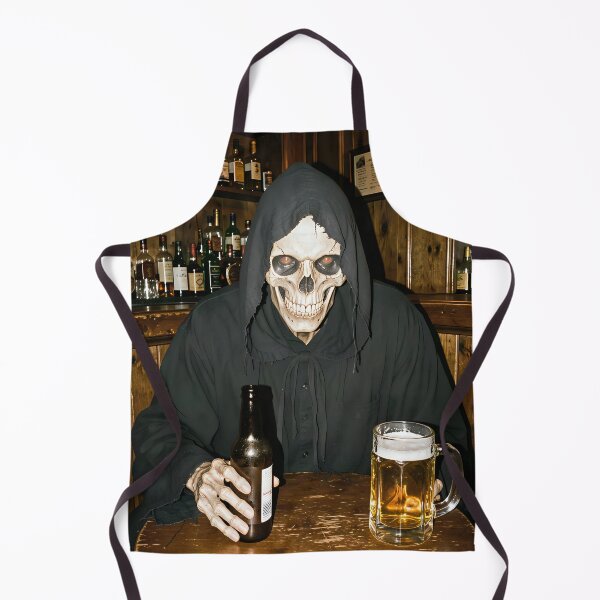 Item preview, The Grim Reaper in the pub designed and sold by VoidVeilStudio.