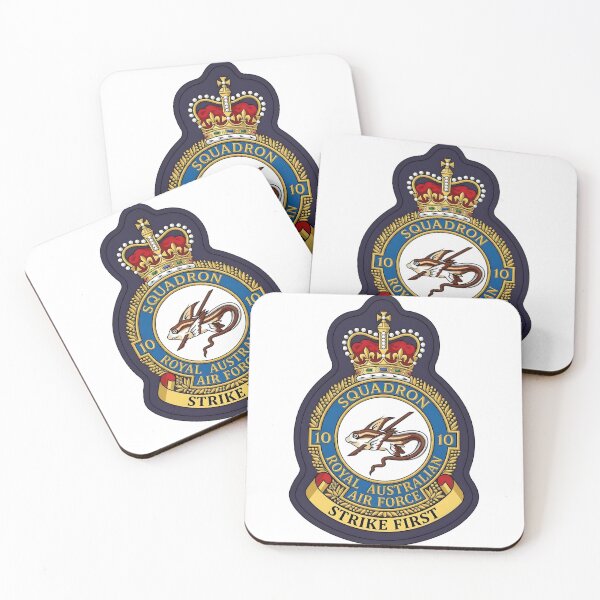Item preview, No. 10 Squadron RAAF Crest - Royal Australian Air Force Emblem designed and sold by CharlieDesings.