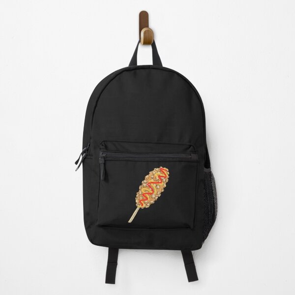 Item preview, Korean Potato Corn Dog with Ketchup and Mustard Illustration designed and sold by ubborn.