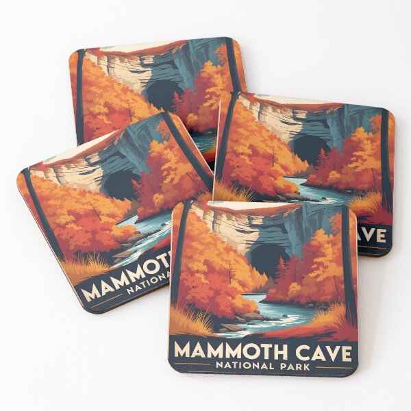 Item preview, Mammoth Cave National Park Autumn USA Vintage Travel Tourism designed and sold by TravelersGems.