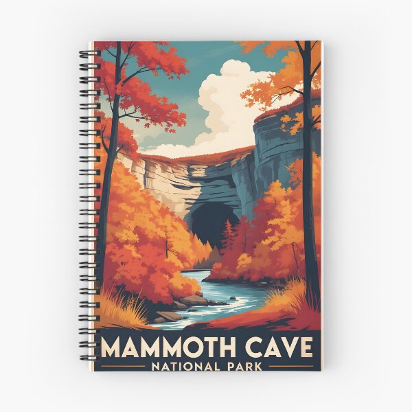 Item preview, Mammoth Cave National Park Autumn USA Vintage Travel Tourism designed and sold by TravelersGems.