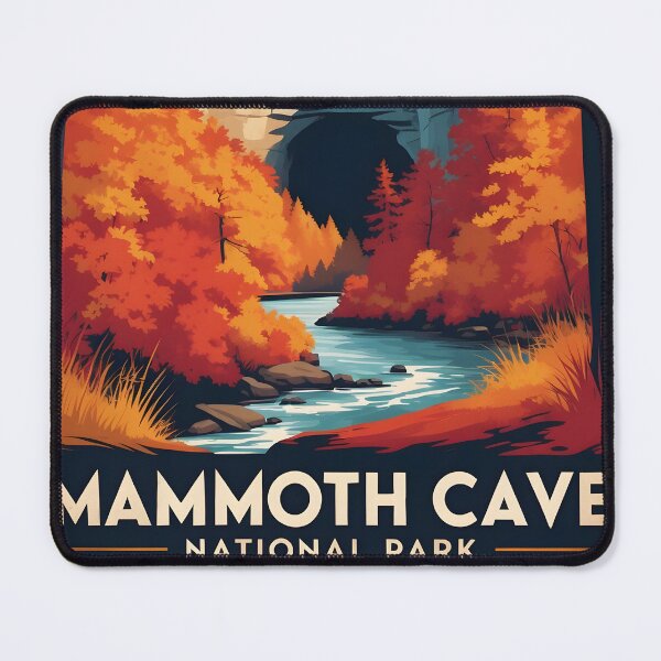 Item preview, Mammoth Cave National Park Autumn USA Vintage Travel Tourism designed and sold by TravelersGems.