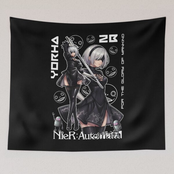 Item preview, Nier Automata / 2B / Fanart designed and sold by DarrenAshenOne.
