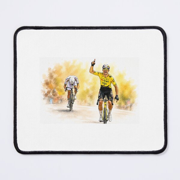 Item preview, Wout Van Aert Paris Roubaix win designed and sold by cyclingmania.