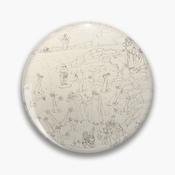 Item preview, Dante and Virgil in the Inferno designed and sold by artofuniverse.