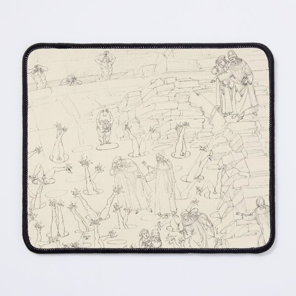 Item preview, Dante and Virgil in the Inferno designed and sold by artofuniverse.
