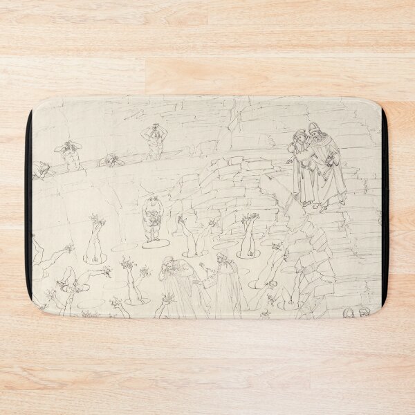 Item preview, Dante and Virgil in the Inferno designed and sold by artofuniverse.