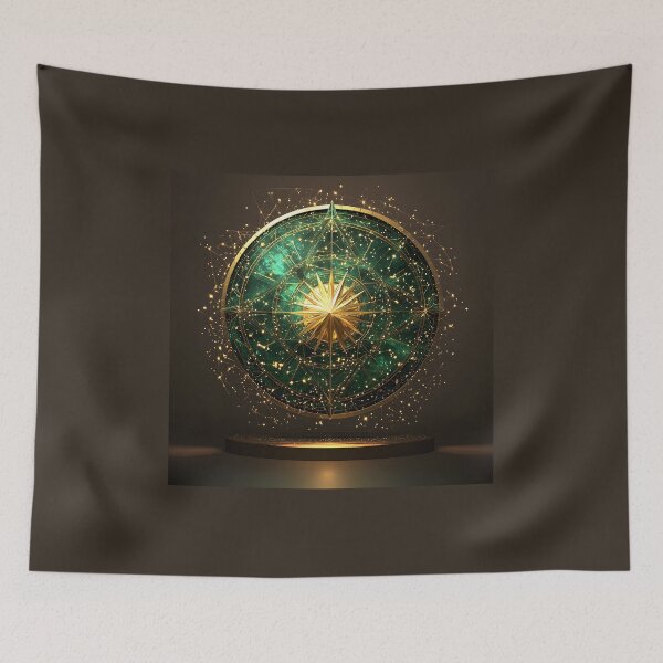 Item preview, 3d Render Of Zodiac Wheel Celestial Digital designed and sold by Checho30.