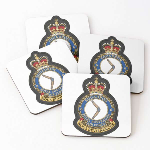 Item preview, No. 6 Squadron RAAF Crest - Royal Australian Air Force Emblem designed and sold by CharlieDesings.