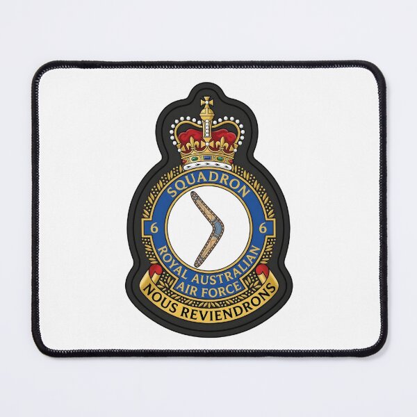 Item preview, No. 6 Squadron RAAF Crest - Royal Australian Air Force Emblem designed and sold by CharlieDesings.