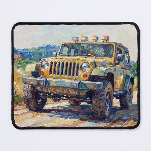 Item preview, Impressionist Vehicle Watercolor Painting | Colorful Vintage Transport Wall Art Print designed and sold by Iceberg Comic Book Lounge.