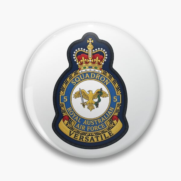 Item preview, No. 5 Squadron RAAF Crest - Royal Australian Air Force Emblem designed and sold by CharlieDesings.