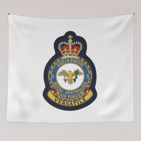 Item preview, No. 5 Squadron RAAF Crest - Royal Australian Air Force Emblem designed and sold by CharlieDesings.