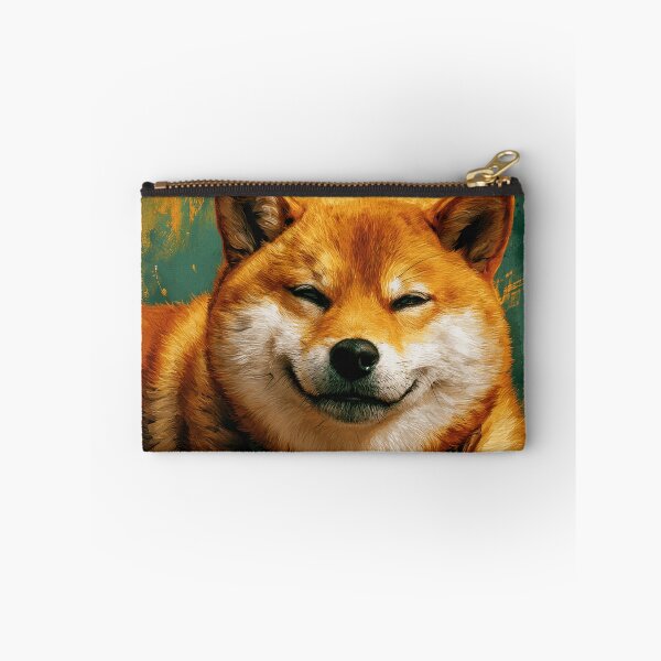 Item preview, A smiling shiba inu dog! designed and sold by ArtifactsLab.