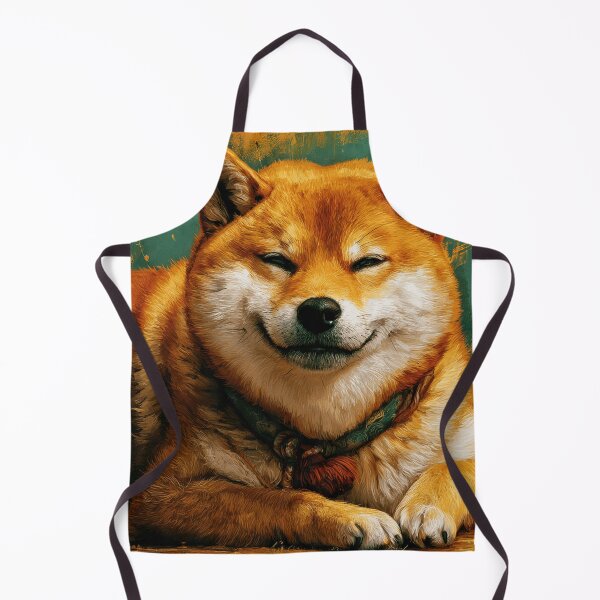 Item preview, A smiling shiba inu dog! designed and sold by ArtifactsLab.
