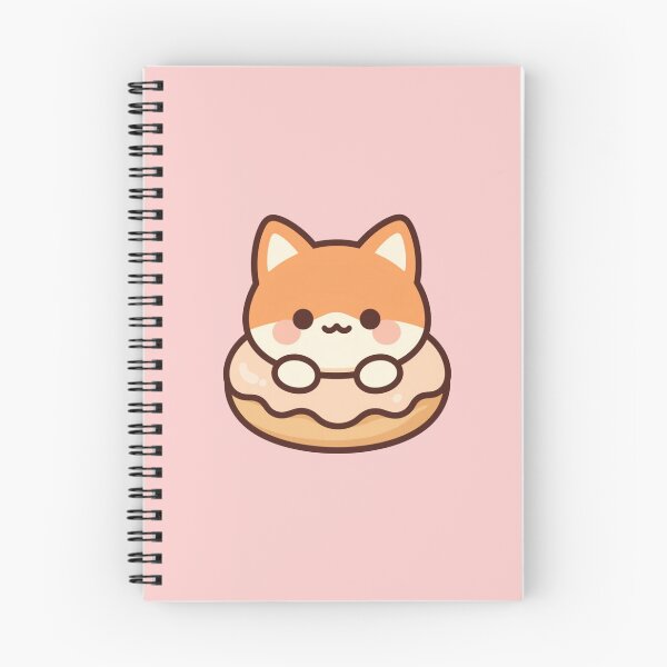 Item preview, Kawaii Fox in a Cream Doughnut designed and sold by Randomnessy.