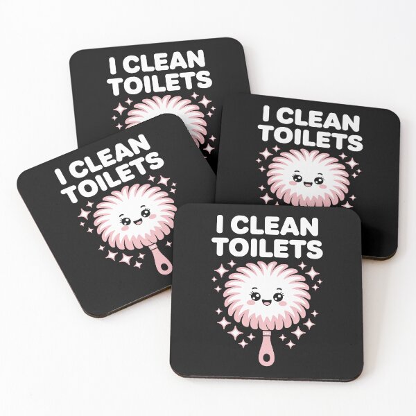 Item preview, I CLEAN TOILETS designed and sold by jkrphoto.