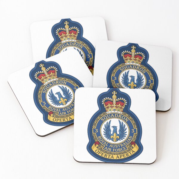 Item preview, No. 3 Squadron RAAF Crest - Royal Australian Air Force Emblem designed and sold by CharlieDesings.