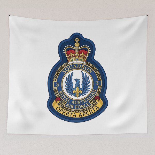 Item preview, No. 3 Squadron RAAF Crest - Royal Australian Air Force Emblem designed and sold by CharlieDesings.