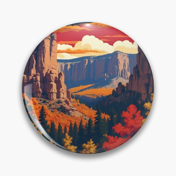 Item preview, Mesa Verde National Park Autumn USA Vintage Travel Tourism designed and sold by TravelersGems.
