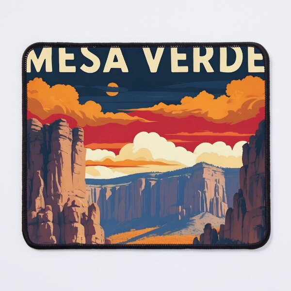 Item preview, Mesa Verde National Park Autumn USA Vintage Travel Tourism designed and sold by TravelersGems.