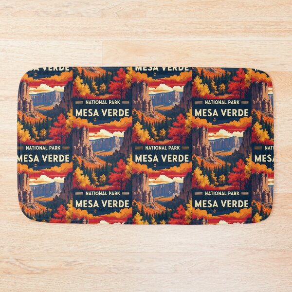 Item preview, Mesa Verde National Park Autumn USA Vintage Travel Tourism designed and sold by TravelersGems.