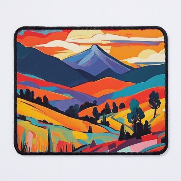 Item preview, Sunset at Autumn Mountain Landscape designed and sold by George Hutton Hunter.