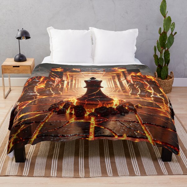 Item preview, Chess in the Lava World designed and sold by VoidVeilStudio.