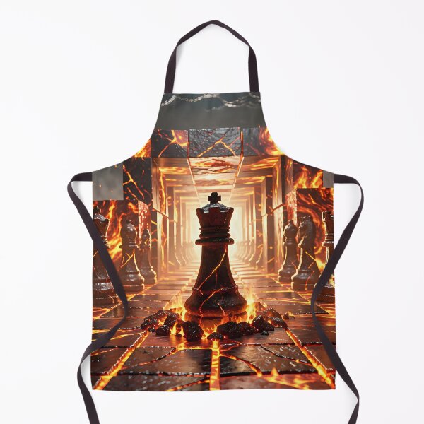 Item preview, Chess in the Lava World designed and sold by VoidVeilStudio.