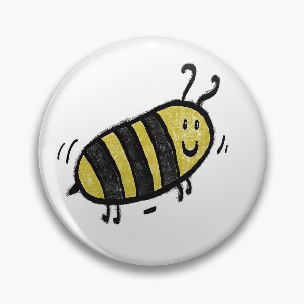 Item preview, Wiggly bum bee v3 (no background) designed and sold by SombreroDoodles.