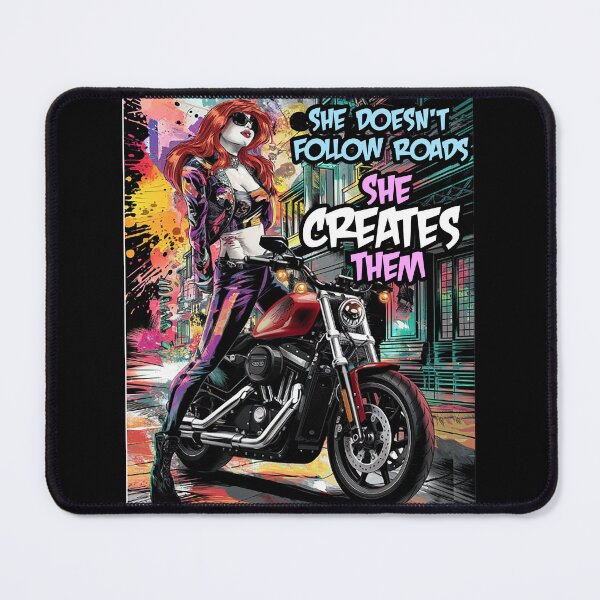 Item preview, She doesn't follow roads , She creates them designed and sold by Concept-Hub.