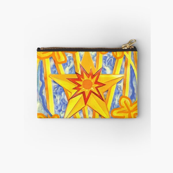 Item preview, Digital vibrant pop art star sun design designed and sold by Fayes4Art.