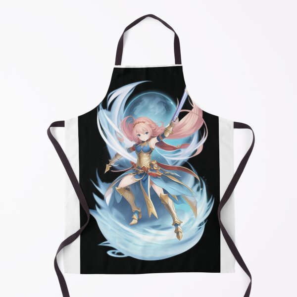 Item preview, Art - Female JRPG Character, Dynamic and Colorful Manga Illustration designed and sold by AnimeShin.